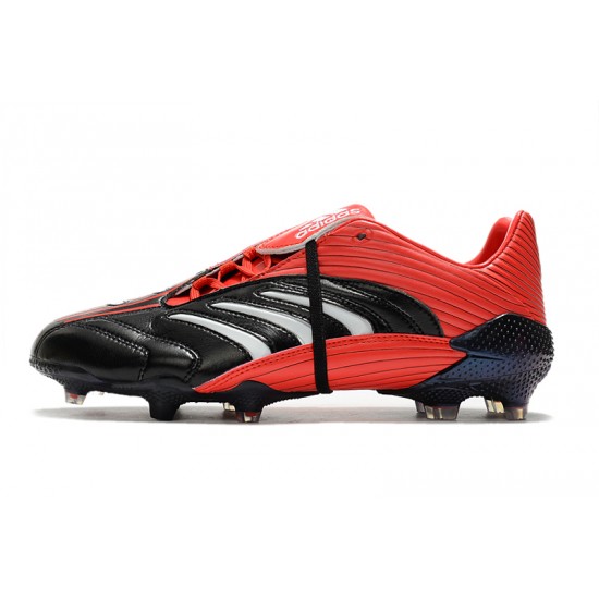 Adidas Predator Absolute 20 FG Soccer Cleats Black Red