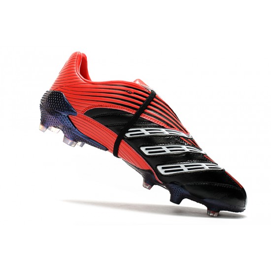 Adidas Predator Absolute 20 FG Soccer Cleats Black Red