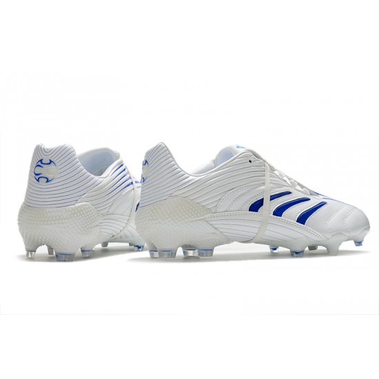 Adidas Predator Absolute 20 FG Soccer Cleats Blue White