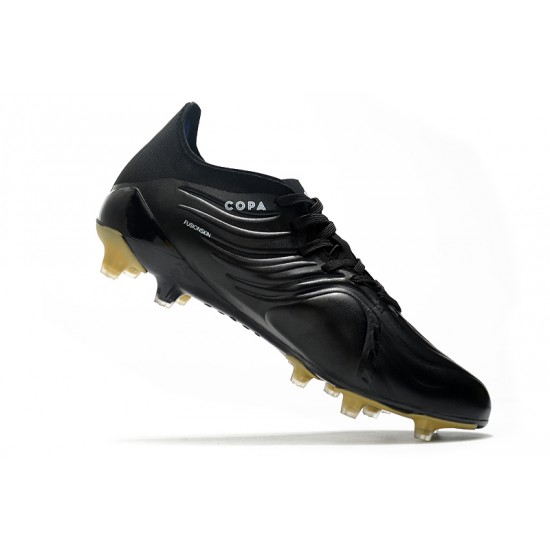 Adidas COPA SENSE.1 AG Soccer Cleats Black And Yellow