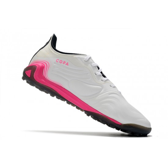 Adidas Copa Sense .1 TF Soccer Cleats White Pink