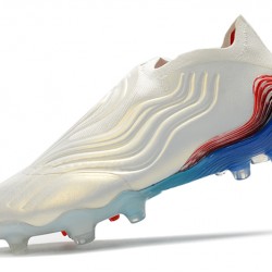 Adidas Copa Sense FG Soccer Cleats White Blue