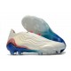 Adidas Copa Sense FG Soccer Cleats White Blue