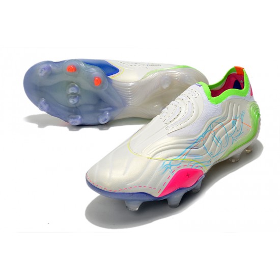 Adidas Copa Sense FG Soccer Cleats White Green