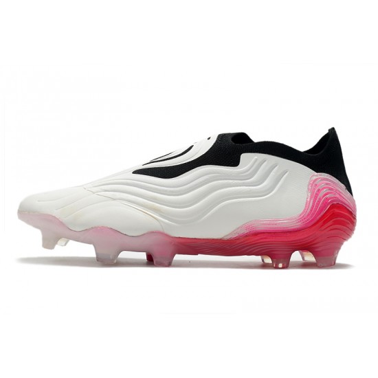 Adidas Copa Sense FG Soccer Cleats White Pink