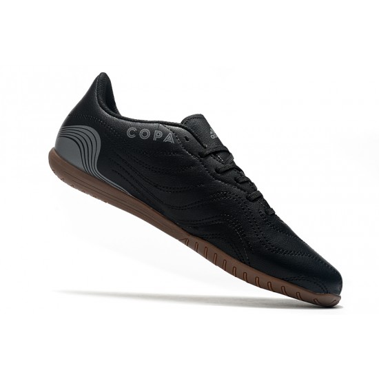 Adidas Copa Sense4 IN Soccer Cleats Black Gray