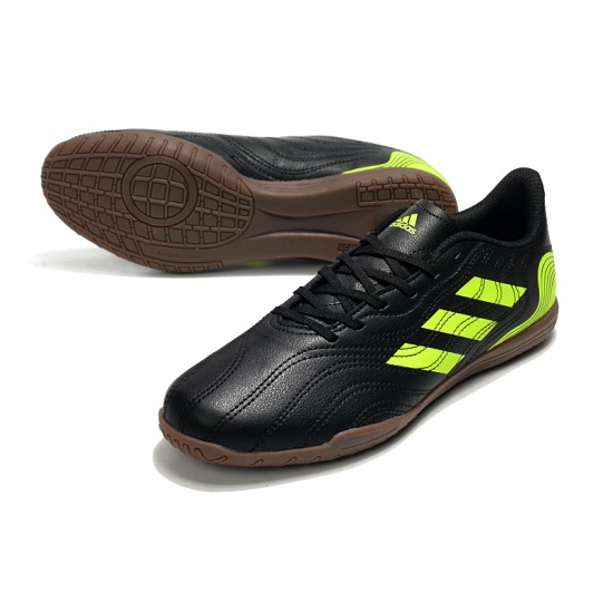 Adidas Copa Sense4 IN Soccer Cleats Gold Black