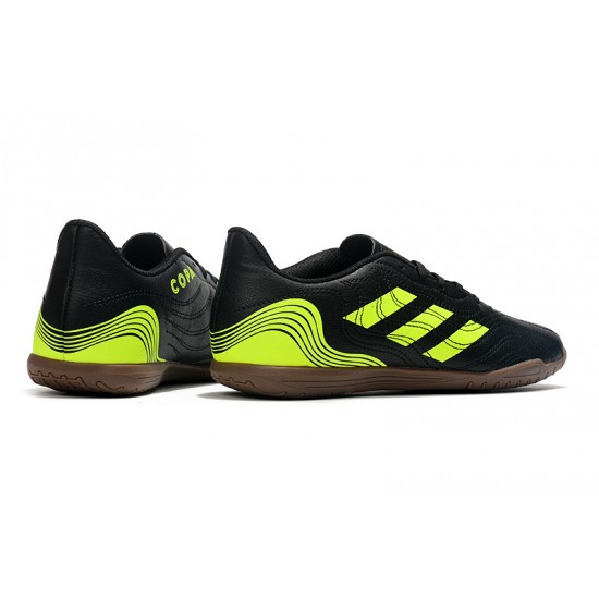 Adidas Copa Sense4 IN Soccer Cleats Gold Black