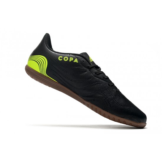 Adidas Copa Sense4 IN Soccer Cleats Gold Black