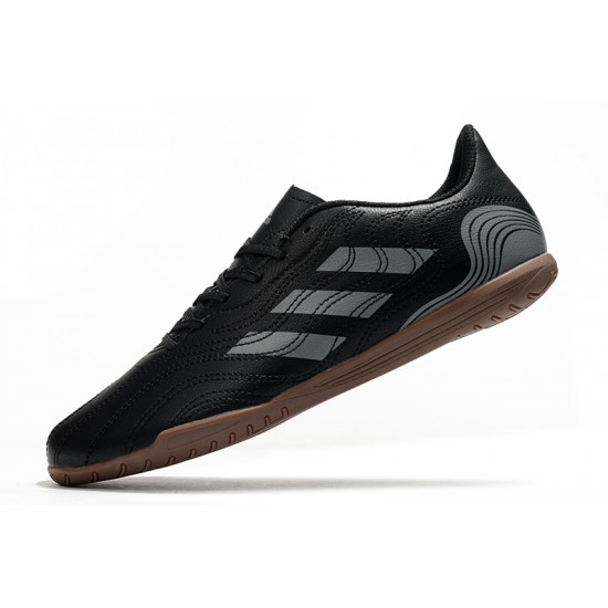 Adidas Copa Sense4 IN Soccer Cleats Gray Black