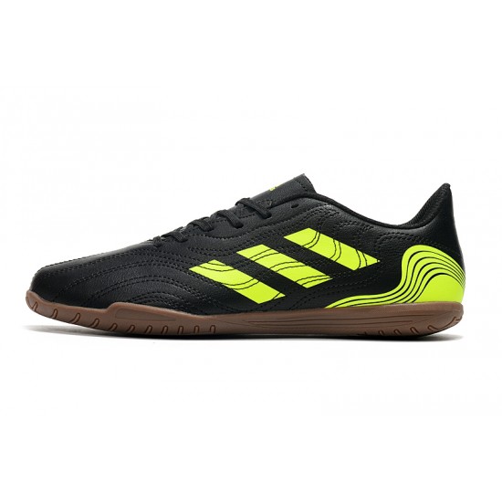 Adidas Copa Sense4 IN Soccer Cleats Green Black