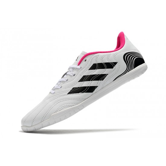 Adidas Copa Sense4 IN Soccer Cleats White Black
