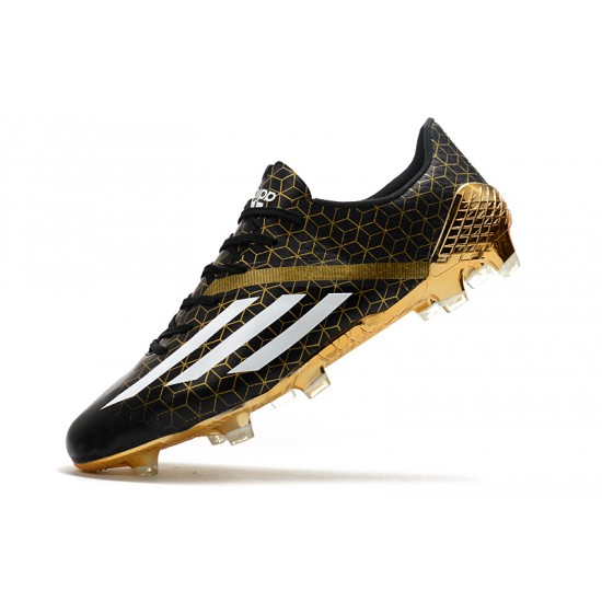 Adidas F50 Ghosted Adizero HT FG Soccer Cleats Black White