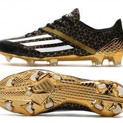 Adidas F50 Ghosted Adizero HT FG Soccer Cleats Black White