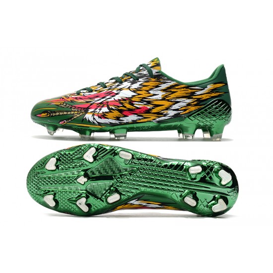 Adidas F50 Ghosted Adizero HT FG Soccer Cleats Orange Green