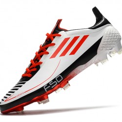 Adidas F50 Ghosted Adizero HT FG Soccer Cleats Red Black