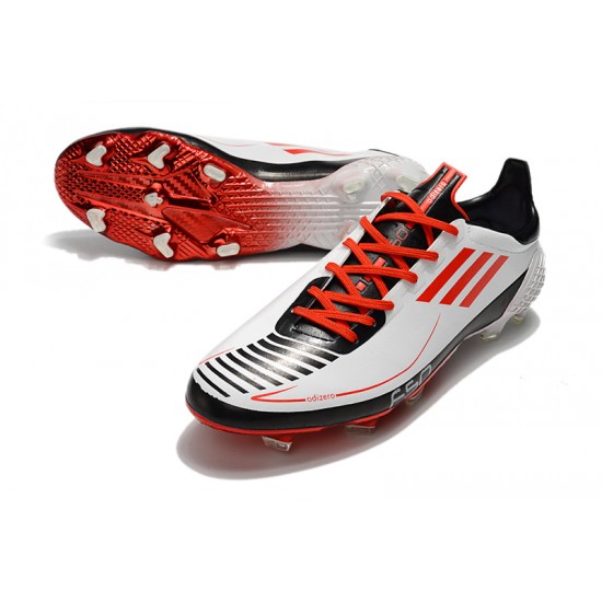 Adidas F50 Ghosted Adizero HT FG Soccer Cleats Red Black