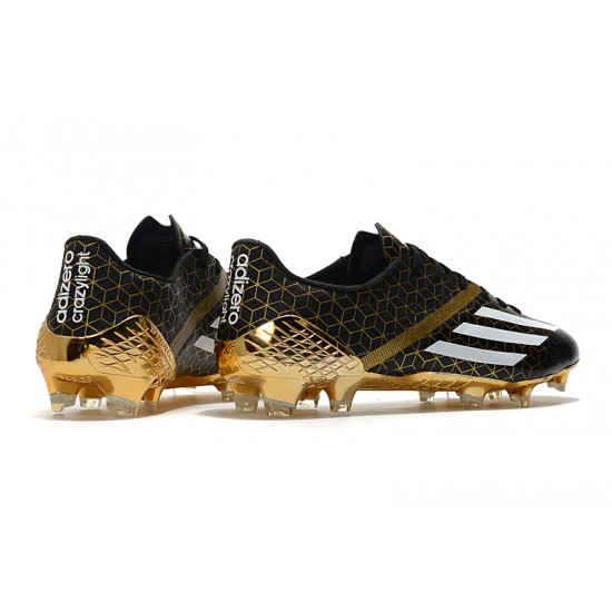 Adidas F50 Ghosted Adizero HT FG Soccer Cleats Yellow Black