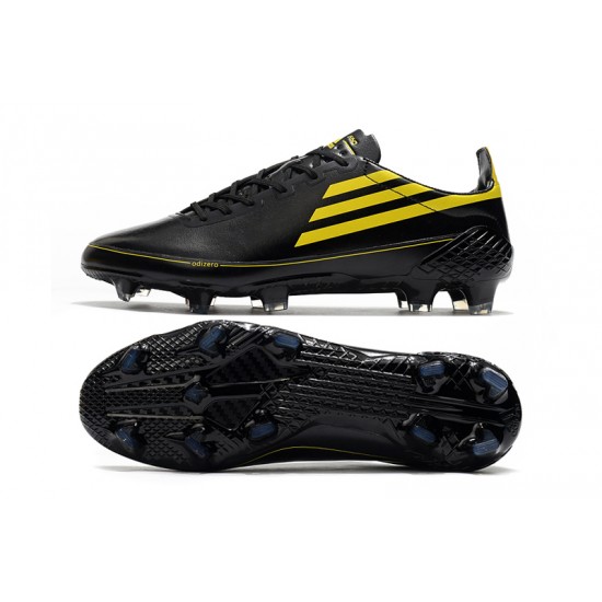 Adidas F50 Ghosted Adizero HT FG Soccer Cleats Yellow Black