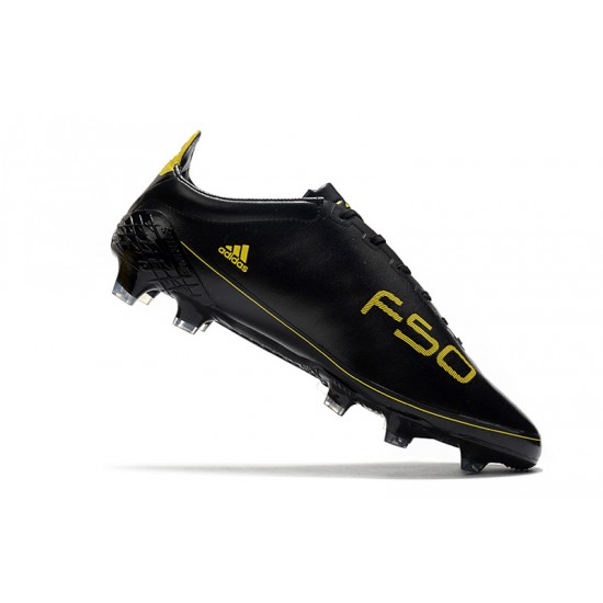 Adidas F50 Ghosted Adizero HT FG Soccer Cleats Yellow Black