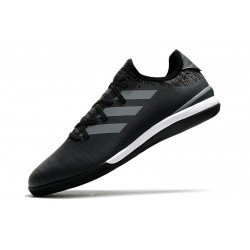 Adidas Gamemode Knit IN Soccer Cleats White Black