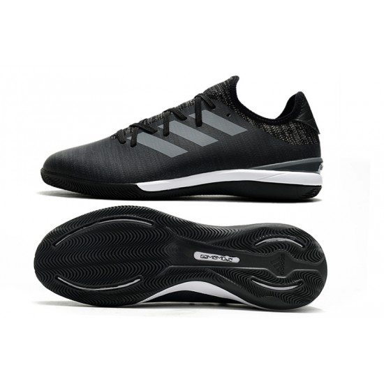 Adidas Gamemode Knit IN Soccer Cleats White Black