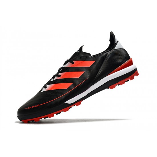 Adidas Gamemode Knit TF Soccer Cleats Black Orange