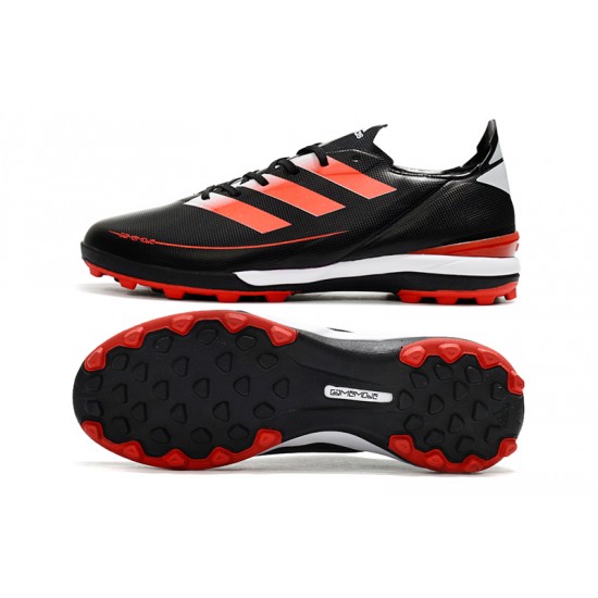 Adidas Gamemode Knit TF Soccer Cleats Black Orange