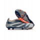 Adidas Predator Accuracy FG Grey Orange Mens Soccer Cleats Adidas Predator Accuracy FG Grey Orange Mens Soccer Cleats