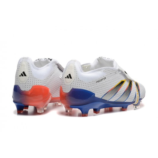 Adidas Predator Accuracy FG Orange and Blue Soccer Cleats