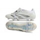 Adidas Predator Accuracy FG White Silver Mens Soccer Cleats Adidas Predator Accuracy FG White Silver Mens Soccer Cleats