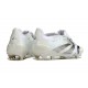 Adidas Predator Accuracy FG White Silver Mens Soccer Cleats Adidas Predator Accuracy FG White Silver Mens Soccer Cleats