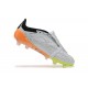 Adidas Predator Accuracy FG White and Orange Soccer Cleats Adidas Predator Accuracy FG White and Orange Soccer Cleats