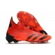 Adidas  Predator Freak FG Meteorite Pack Soccer Cleats Red Black