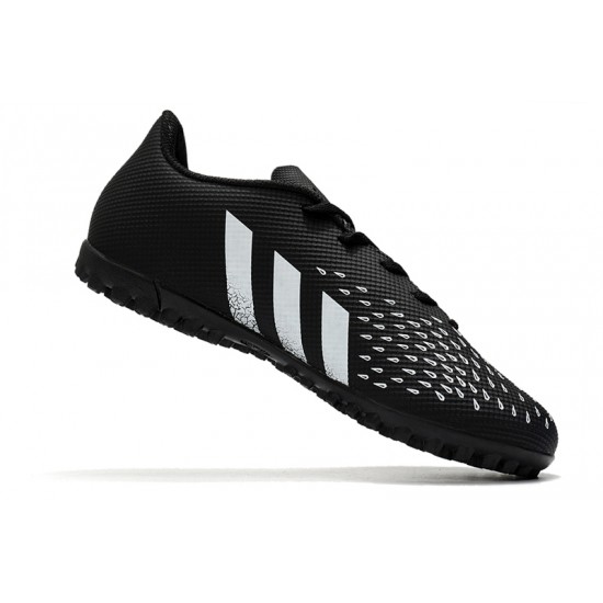 Adidas Predator 21.4 TF Soccer Cleats Black White