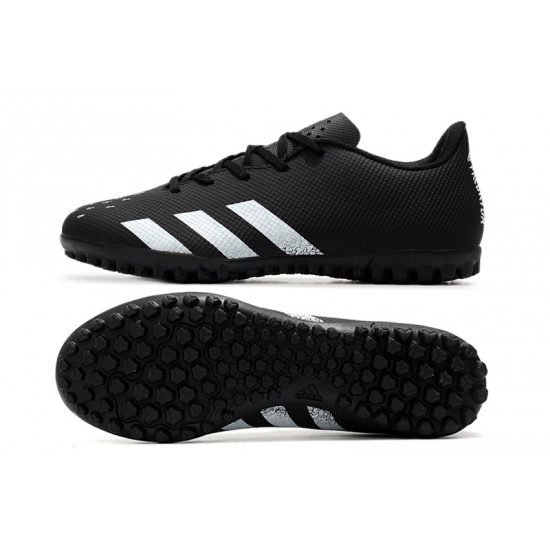 Adidas Predator 21.4 TF Soccer Cleats Black White