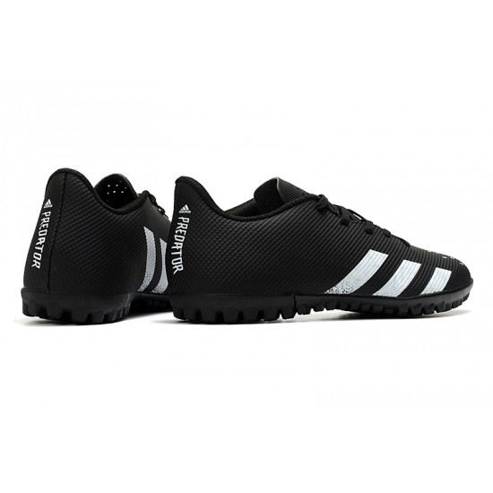 Adidas Predator 21.4 TF Soccer Cleats Black White