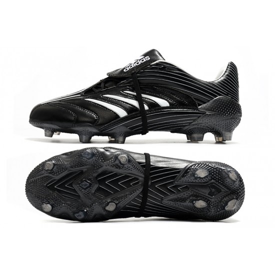 Adidas Predator Absolute 20 FG Soccer Cleats Black White