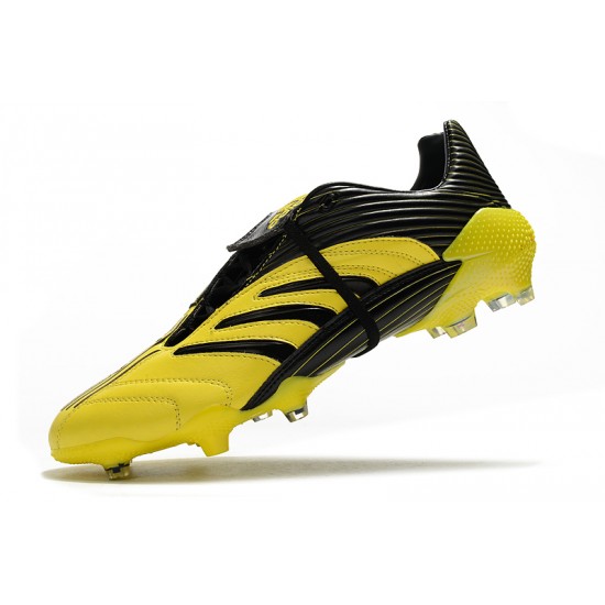 Adidas Predator Absolute 20 FG Soccer Cleats Yellow Black
