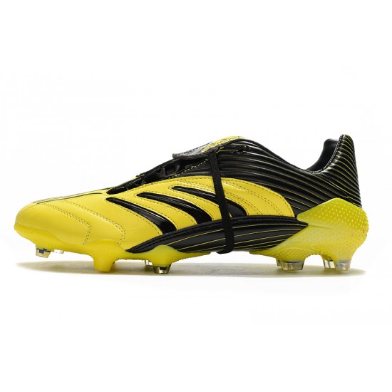 Adidas Predator Absolute 20 FG Soccer Cleats Yellow Black