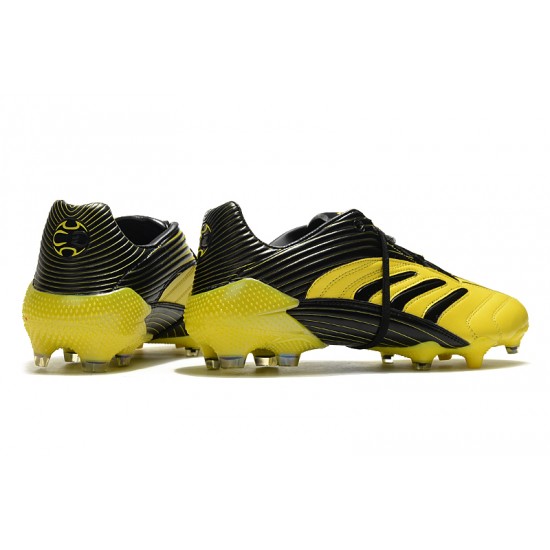 Adidas Predator Absolute 20 FG Soccer Cleats Yellow Black