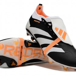 Adidas Predator Accuracy FG Boost Soccer Cleats Black White Orange