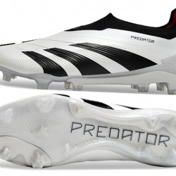 Adidas Predator Accuracy FG Boost Soccer Cleats Black White Red