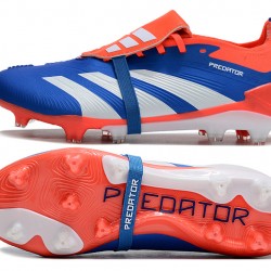 Adidas Predator Accuracy FG Boost Soccer Cleats Orange Blue White
