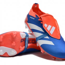 Adidas Predator Accuracy FG Boost Soccer Cleats Orange Blue White