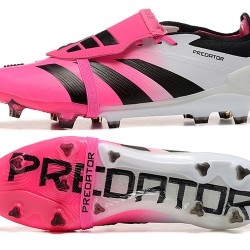 Adidas Predator Accuracy FG Boost Soccer Cleats Purple Black White