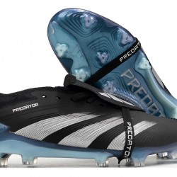 Adidas Predator Accuracy FG Low Soccer Cleats Black Silver Blue