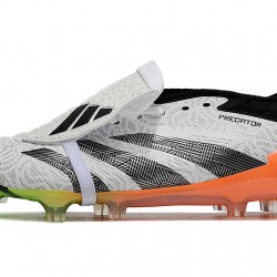 Adidas Predator Accuracy FG Low Soccer Cleats Orange White Black