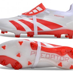 Adidas Predator Accuracy FG Low Soccer Cleats Red White