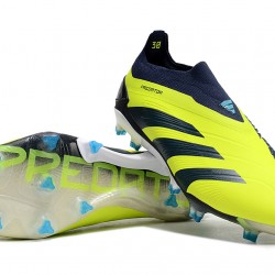 Adidas Predator Accuracy FG Low Soccer Cleats Yellow Blue